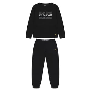 Lyle & Scott - Loungewear Set für Kinder (Schwarz)