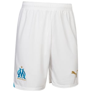 Puma Olympique de Marseille Herren Weiße Fußballshorts