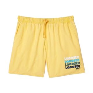 Lacoste - Badehose Midi-Länge für Herren (Gelb)