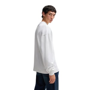 Hugo - "Ninnyo" Rundhalsausschnitt Sweatshirt für Herren (Weiß)