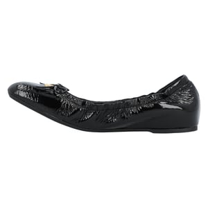 Valentino Garavani VLogo Signature geraffte Slip-On-Ballerina