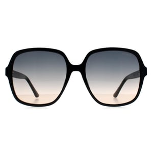 Guess GF6203 01W glÃ¤nzend schwarz blau rosa Farbverlauf Sonnenbrille