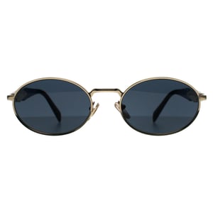 Prada PR65ZS ZVN09T blass gold dunkelgrau Sonnenbrille