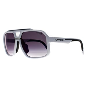Carrera C Sport 03/S 6HT KM Sonnenbrille mit blauem Farbverlauf, matt weiß