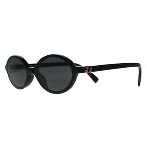 Miu Miu MU04ZS 1AB5S0 schwarz dunkelgrau Sonnenbrille