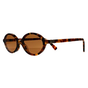 Miu Miu MU04ZS 19P2Z1 Sonnenbrille hell havannabraun
