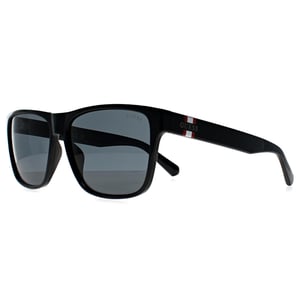 Guess GF5120 01A glÃ¤nzend schwarz grau Sonnenbrille