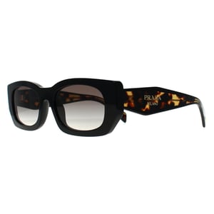 Prada PRB05S 3890A7 schwarz & havanna grau Verlauf Sonnenbrille