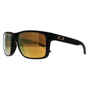 Oakley Holbrook XL OO9417-23 matt schwarz prizm 24k polarisierte Sonnenbrille