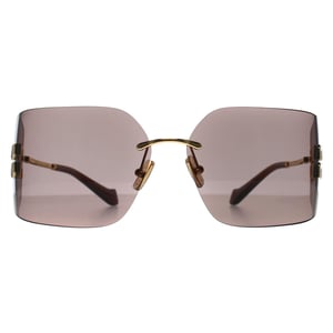 Miu Miu MU54YS 5AK06I gold hell lila braun Sonnenbrille