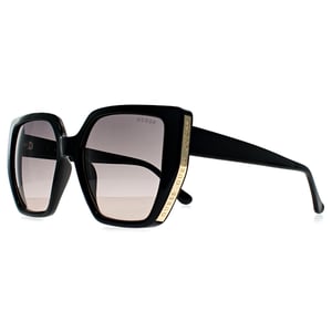 Guess GF6178 01B glÃ¤nzend schwarz rosa braun Sonnenbrille