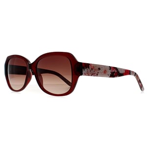 Ted Baker TB1606 Mae 204 burgundy Blumen rot braun Verlauf Sonnenbrille