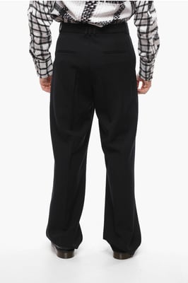 Baggy Relaxed Fit Hose in Schwarz