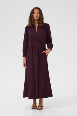 Kleid CUelna Feminine wine
