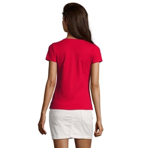 SOLS - "Imperial" T-Shirt V-Ausschnitt für Damen (Rot)