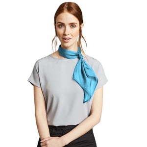 Premier Damen Chiffon-Schal / Chiffon-Halstuch (Türkis)