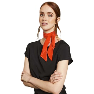 Premier Damen Chiffon-Schal / Chiffon-Halstuch (Orange)