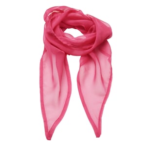 Premier Damen Chiffon-Schal / Chiffon-Halstuch (Fuchsia)