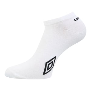Umbro - Sneaker-Socken für Herren/Damen Unisex (3er-Pack) (Weiß/Schwarz/Grau)