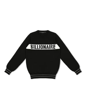 Pullover Rundhalsausschnitt Statement