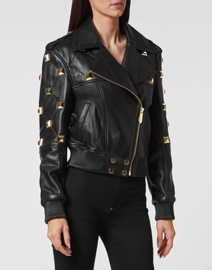 Lederblouson