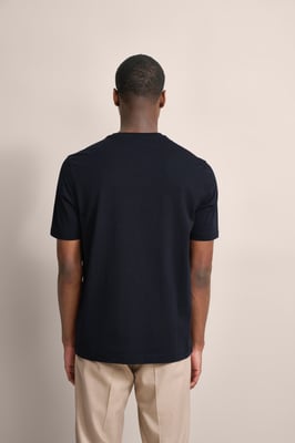 Bugatti Herren T-Shirt mit gummiertem Logo-Print