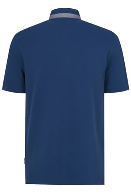 Bugatti Herren Poloshirt mit Stehkragen
