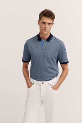 Bugatti Herren Polo aus Baumwolle