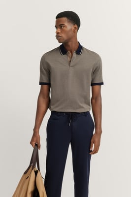 Bugatti Herren Polo aus Baumwolle