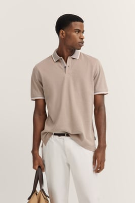 Bugatti Herren Polo aus Baumwolle