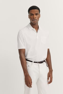 Bugatti Herren Polo mit Brusttasche