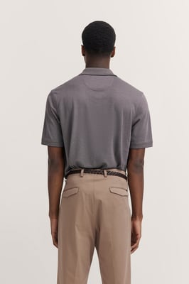 Bugatti Herren Polo mit Brusttasche