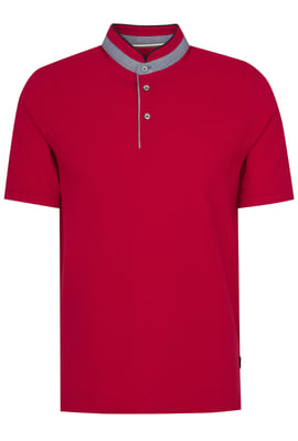 Bugatti Herren Poloshirt mit Stehkragen