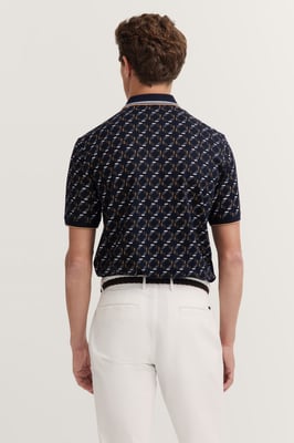 Bugatti Herren Polohemd mit Stretchfunktion