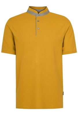 Bugatti Herren Poloshirt mit Stehkragen