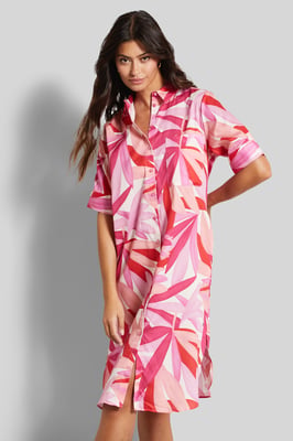Bugatti Damen Sommerkleid mit kurzen Ärmeln
