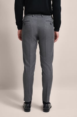 Bugatti Herren Bundfaltenhose mit Modern-Flanell-Soft-Touch