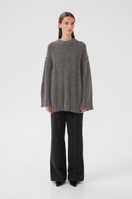 Strickpullover KBBlake Baggy fit dark grey