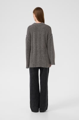Strickpullover KBBlake Baggy fit dark grey