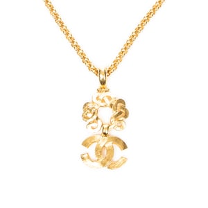 CC Pendant Chain Necklace  Halskette