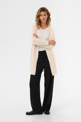 Strickjacke CRHoliday Straight fit cream