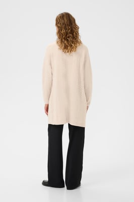 Strickjacke CRHoliday Straight fit cream