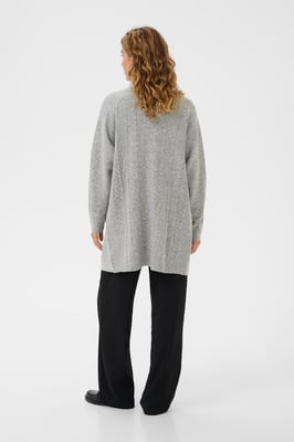 Strickjacke CRHoliday Straight fit light grey