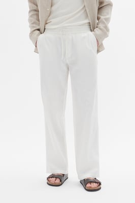Casual Hose MABarton Gerade Passform white