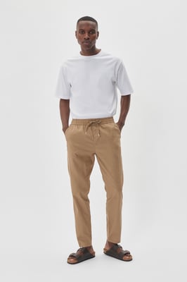 Casual Hose MAbarton Gerade Passform beige