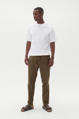 Casual Hose MAbarton Gerade Passform brown