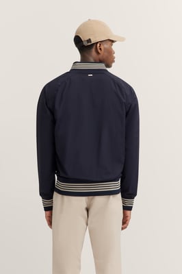 Bugatti Herren Blouson mit Collegekragen