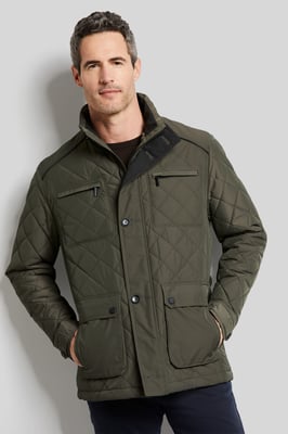 Bugatti Herren Jacke im Rautenstepp