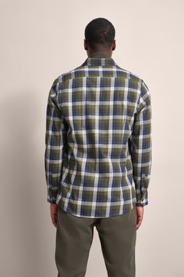 Bugatti Herren Hemd mit Button-Down