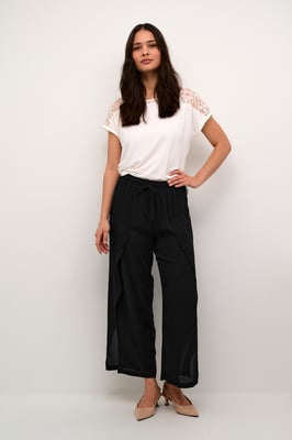 Casual Hose Allie Loose fit black